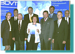 Das implus Team stand Ehrhard Flato mit Rat und Tat zur Seite